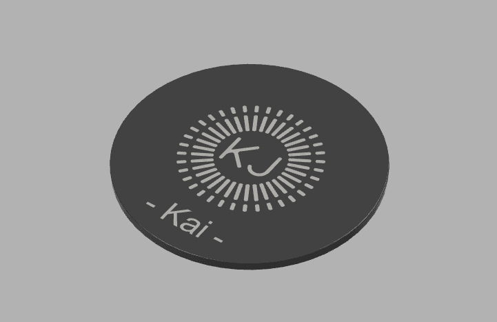 Untersetzer mit Logo