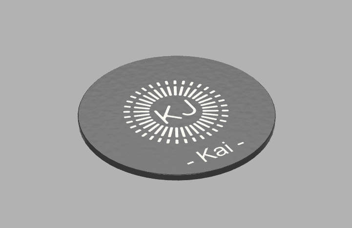 Untersetzer mit Logo